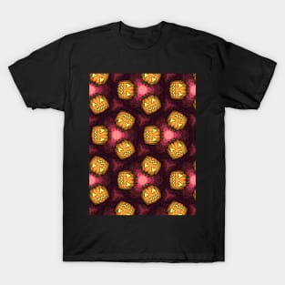 Jack-o-Lantern Pattern T-Shirt